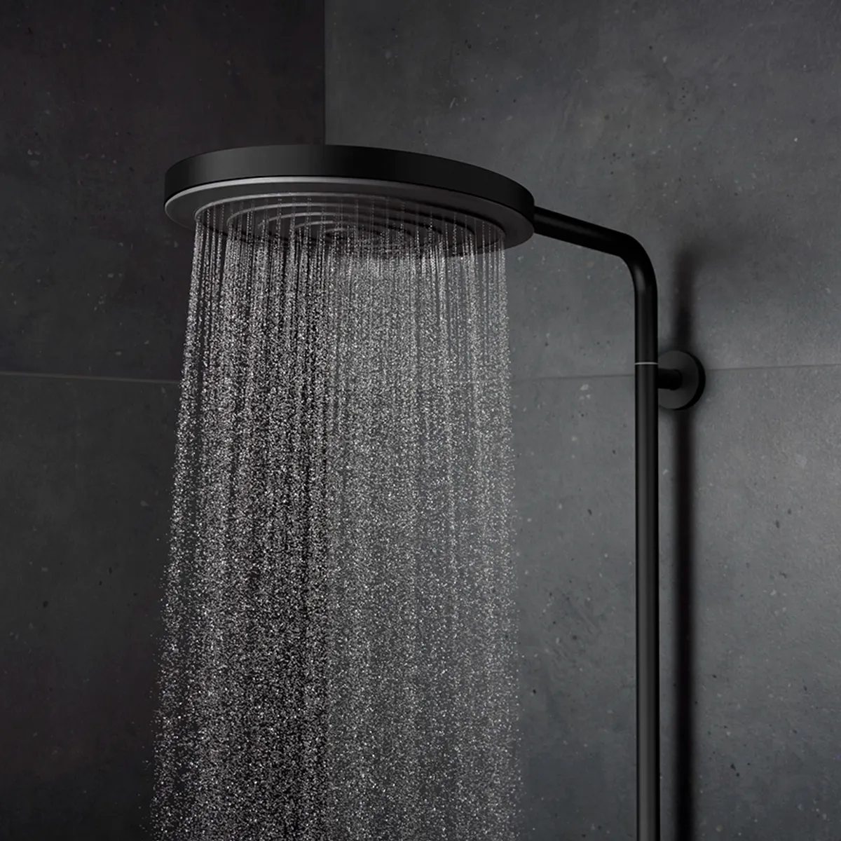 Hansgrohe Pulsify S Puro takdusjsett - MATT SORT