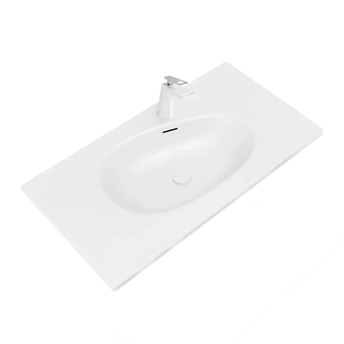 Badnor Maiken 120+40cm mbl.pk (96110) Sissel speil m/dimbart lys