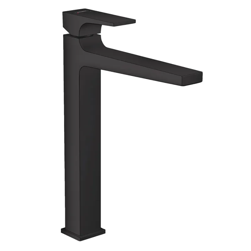 Hansgrohe Metropol servantbatteri 260 m/bunnventil - Matt sort