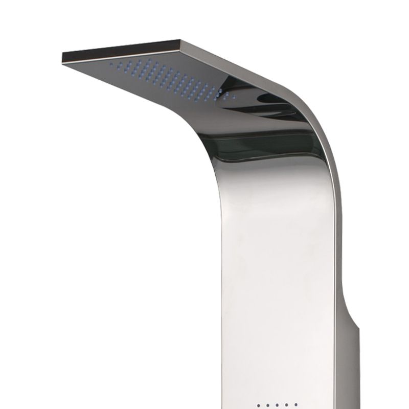 Badnor Perfect Rain dusjpanel m/ termostatbatteri KROM