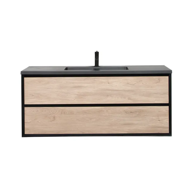 Hovedbilde Badnor Martine 120cm enkel servant (6409) Saga speil