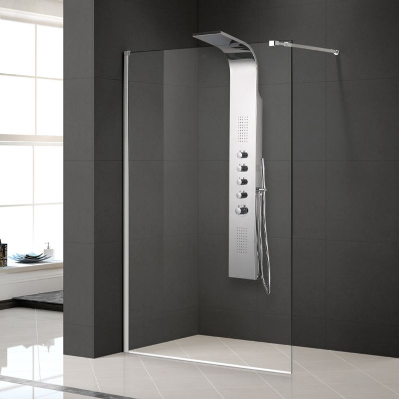 Badnor Sterling Straight Walk-in hjørne 125x190cm (8mm)
