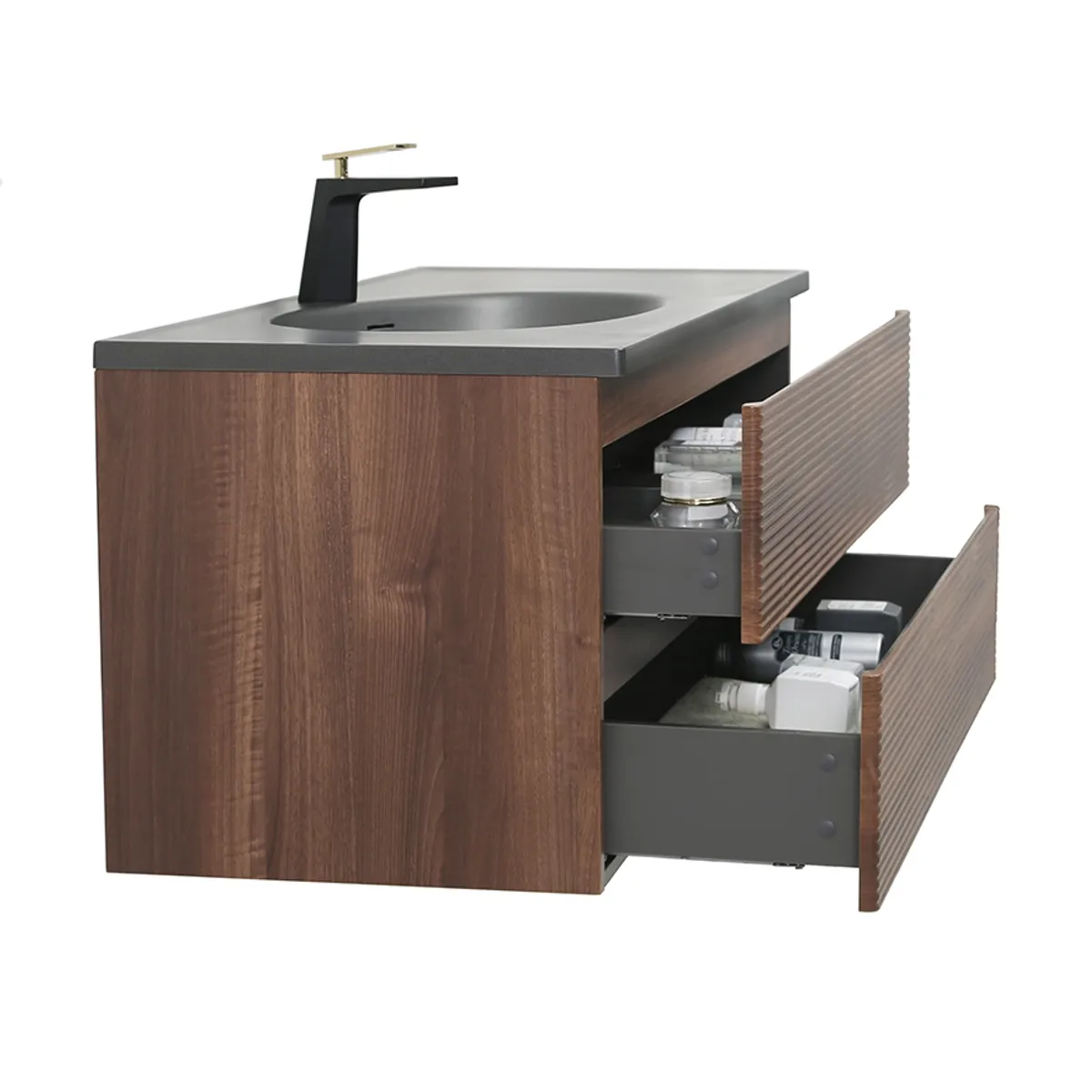 Badnor Maiken 120+40cm mbl.pk (9614) Saga speil m/lys