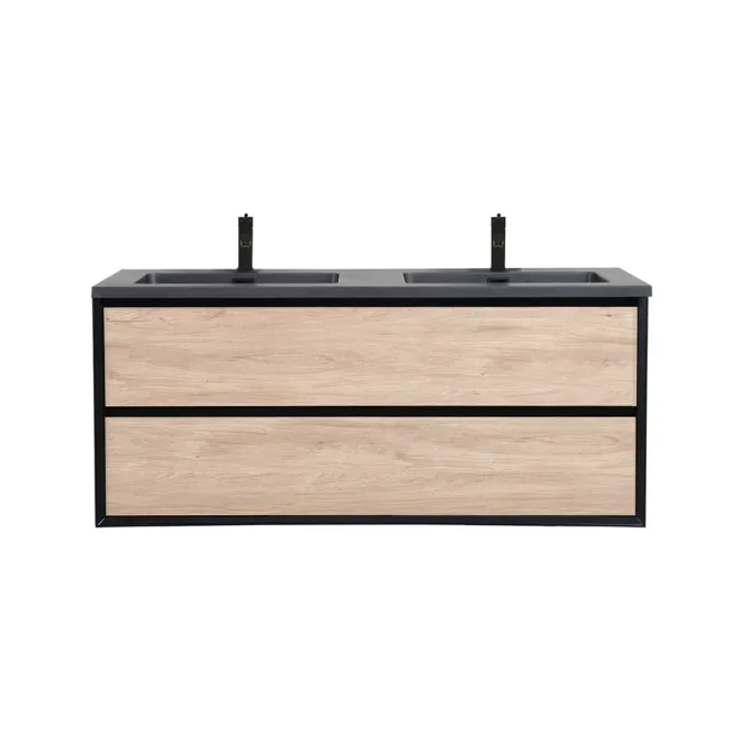 Hovedbilde Badnor Martine 120cm dobbel servant (6402) Lone speil