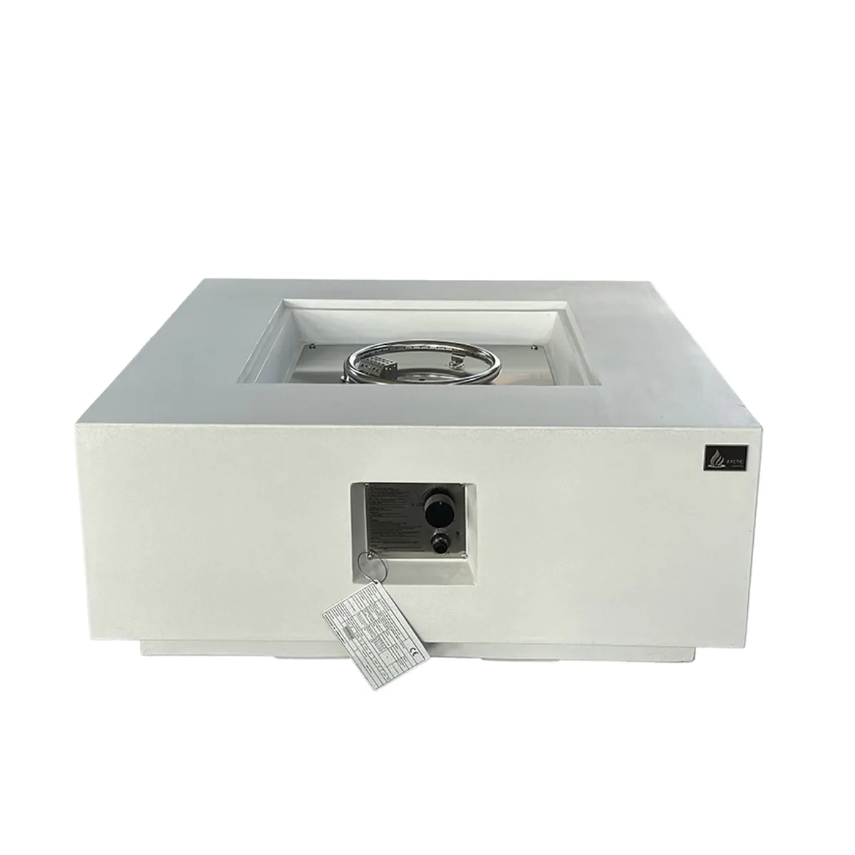 Arctic A-401 gassdrevet peisbord, ANTIQUE WHITE