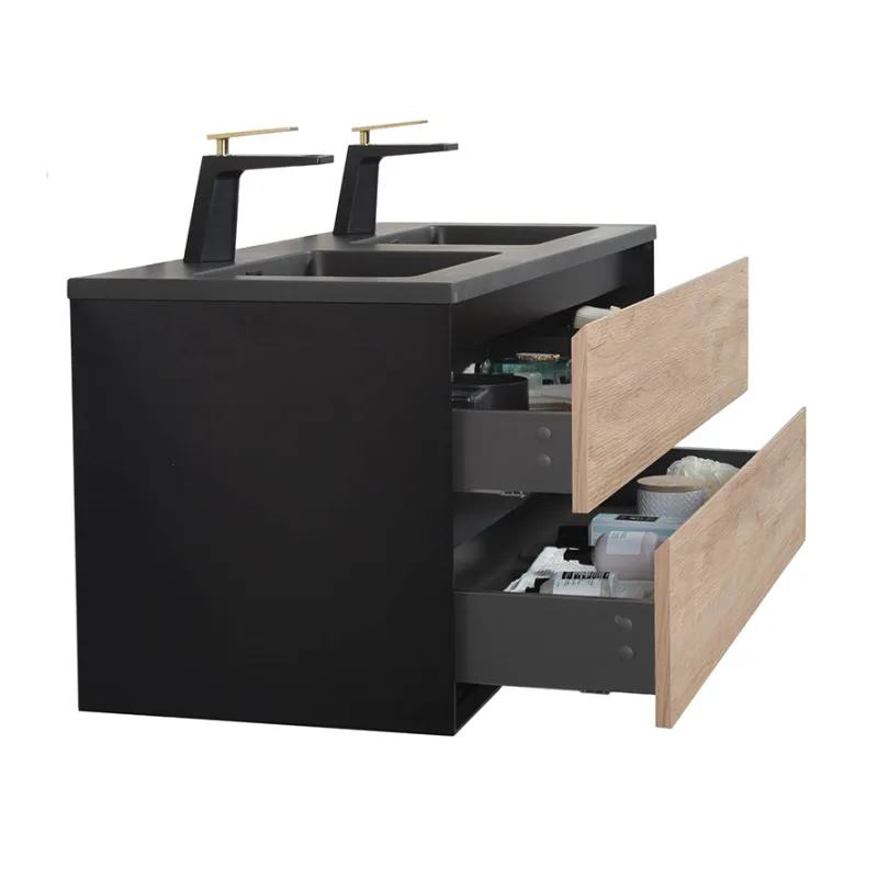 Badnor Martine 120cm dobbel servant (6405) Leonora speil