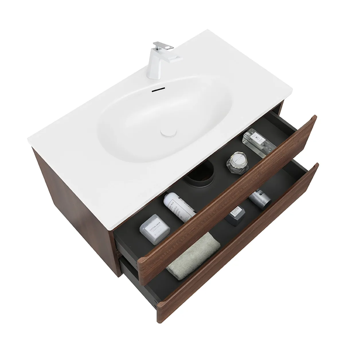 Badnor Maiken 100cm mbl.pk (9507) Sandy speil m/lys