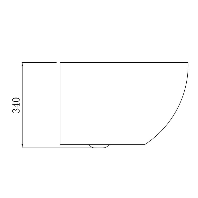Toalettpakke: Badnor Ravenna / Grohe Rapid SL -krom betj.plat