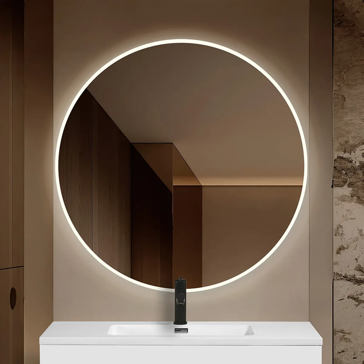 Badnor Maiken 100cm mbl.pk (95010) Lissie speil m/lys