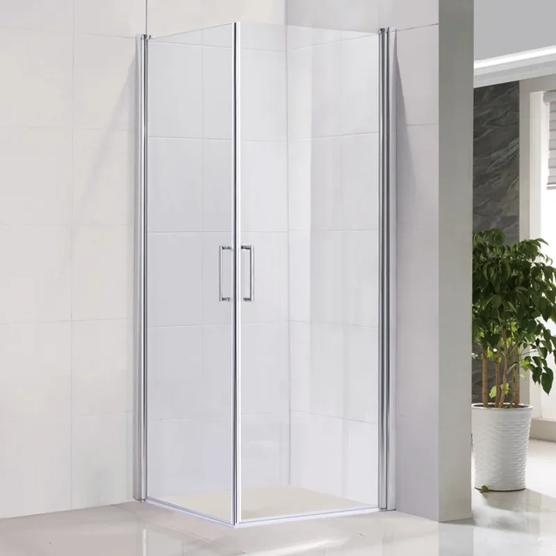 Imber dusjhjørne rett 100x100cm, krom