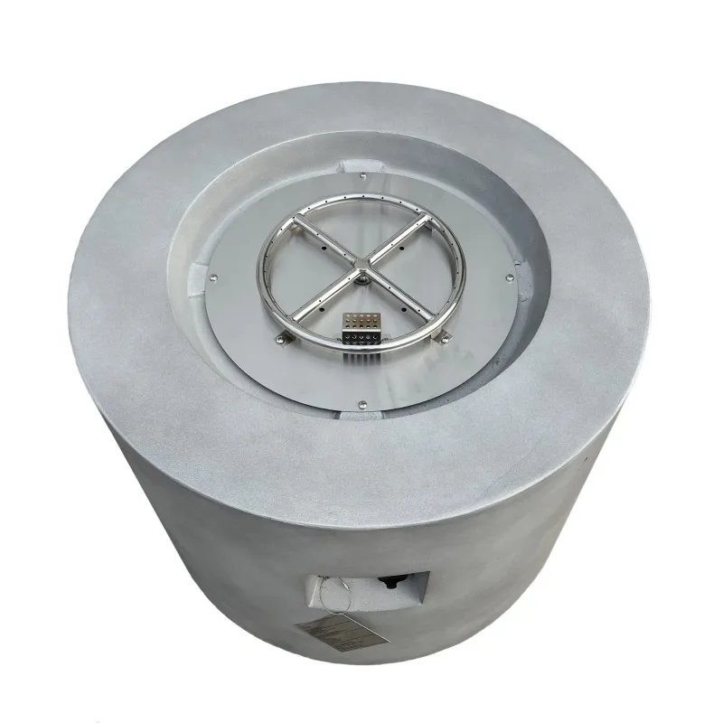 Arctic A-804 BASE til gassdrevet peisbord, GRANITE CEMENTO