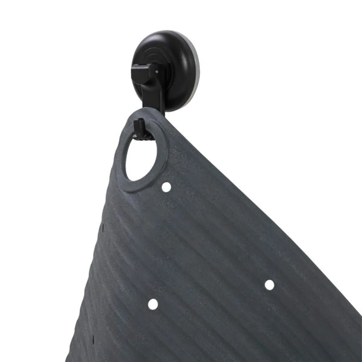 Sealskin Ribb antisklimatte m/krok 55x55cm - ANTRASITT