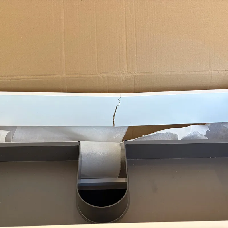 B-VARE: Badnor Melanie HVIT 120cm servantskap (enkel) - UTEN servant