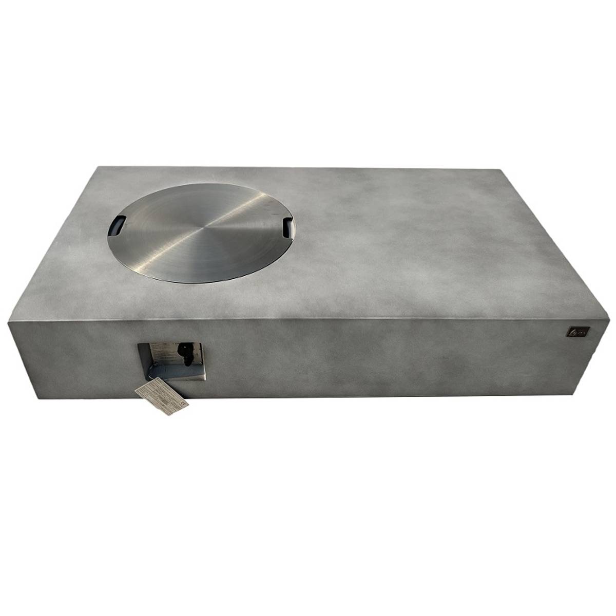 Arctic A-602 gassdrevet peisbord, GRANITE CEMENTO, 16kW