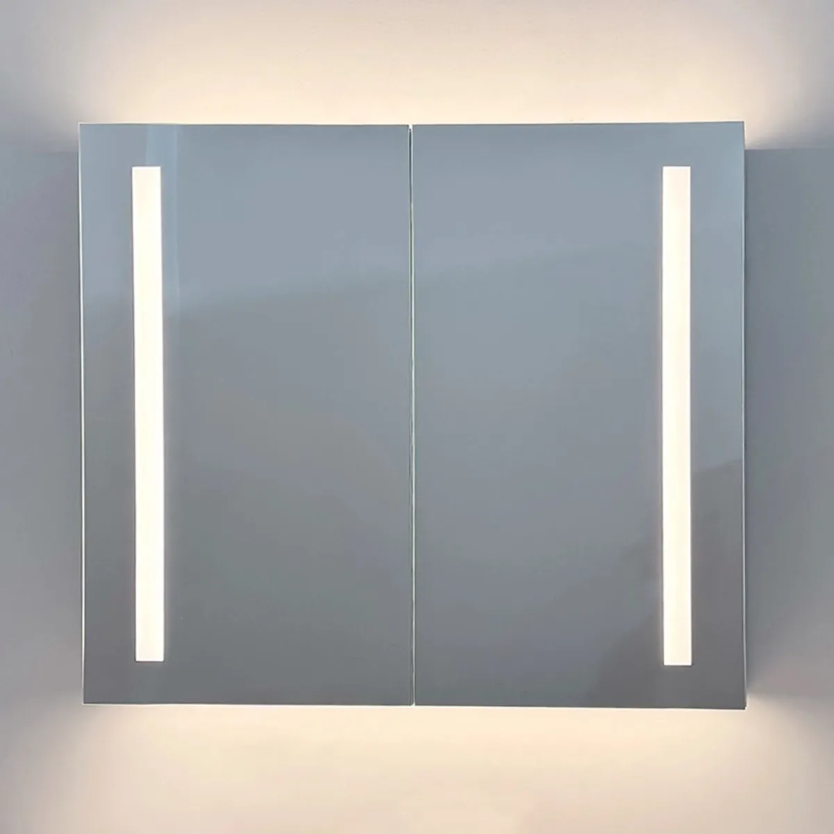 Badnor Melissa 90cm mbl.pk (97320) Lilly speilskap m/lys