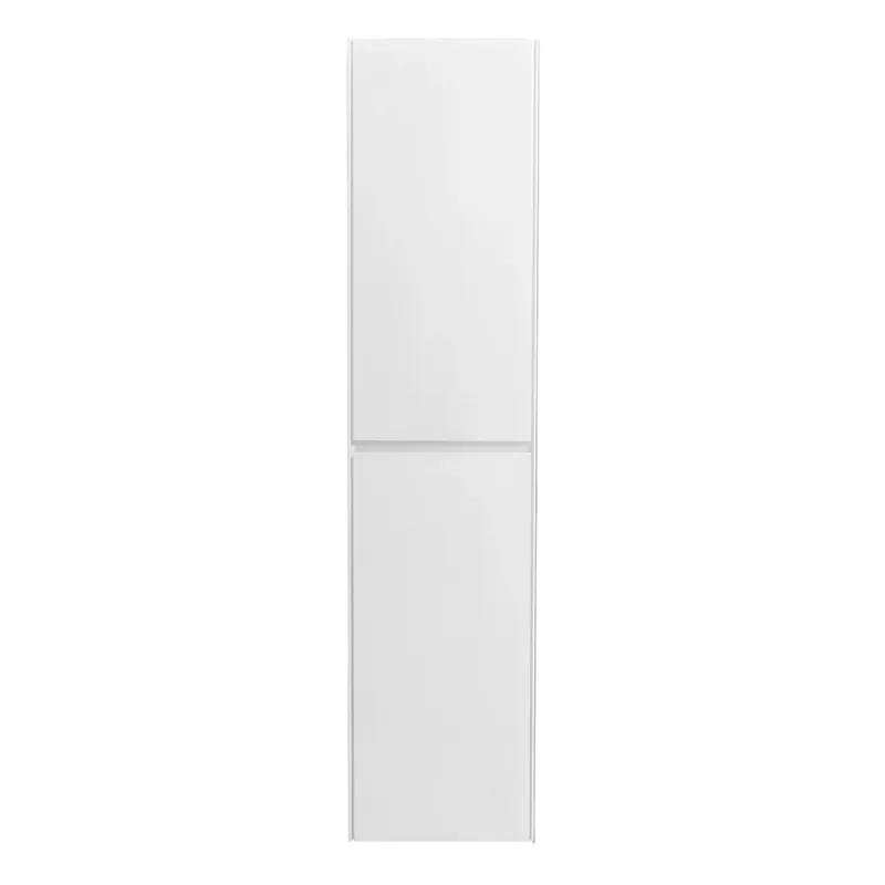 Badnor Melanie HVIT 120+40cm dobbel servant (1417) Leon speilskap
