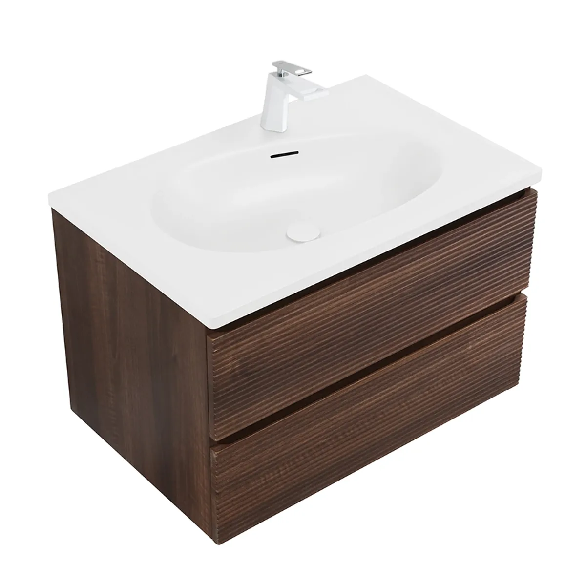 Badnor Maiken 80+40cm mbl.pk. (9418) Lilly speilskap m/lys