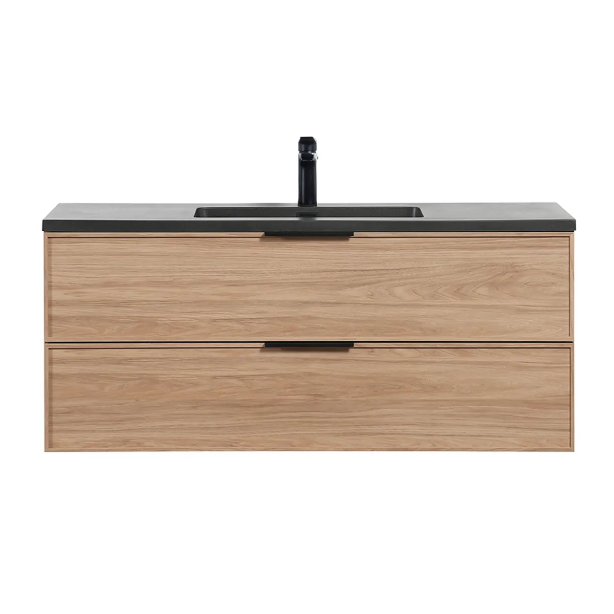 Badnor Melissa 120+40cm mbl.pk m/enkel servant (98411) Sienna speil m/lys