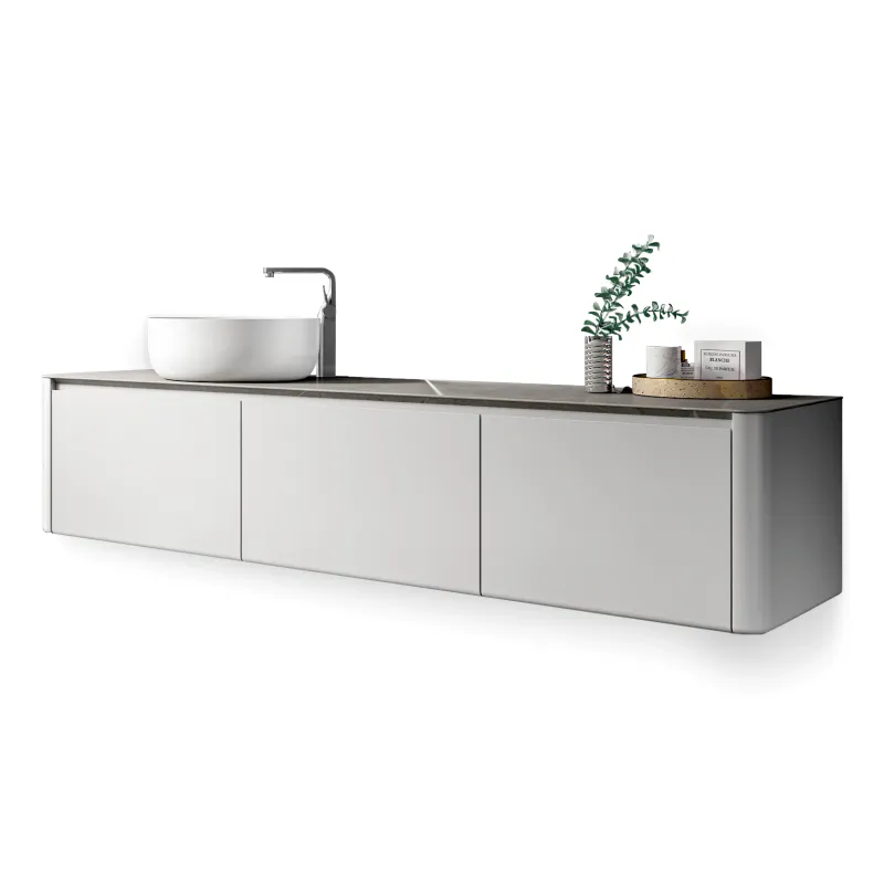 Badnor Mathilde 180+45cm mbl.pk (304) Leonora speil (VENSTRE)
