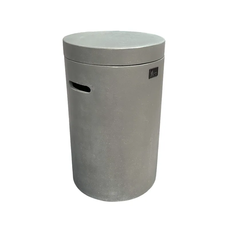 Arctic gasscover, rundt for 10/ 11kg flaske, CONCRETE GREY