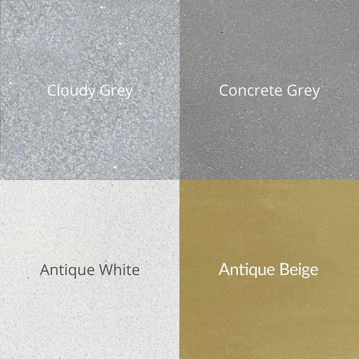 Arctic A-702 gassdrevet peisbord, CONCRETE GREY