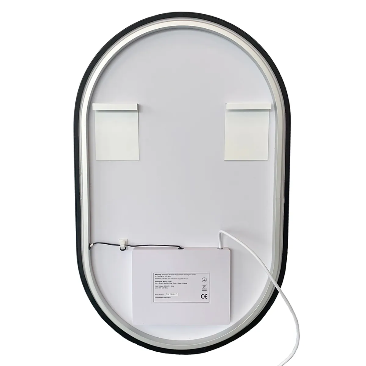 Badnor Melissa 60cm mbl.pk (98120) Sandra speil m/glasshylle og lys