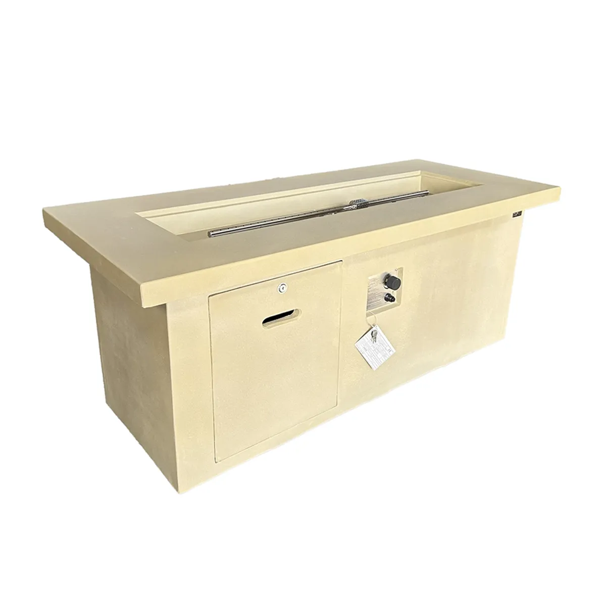 Arctic A-702 gassdrevet peisbord, ANTIQUE BEIGE