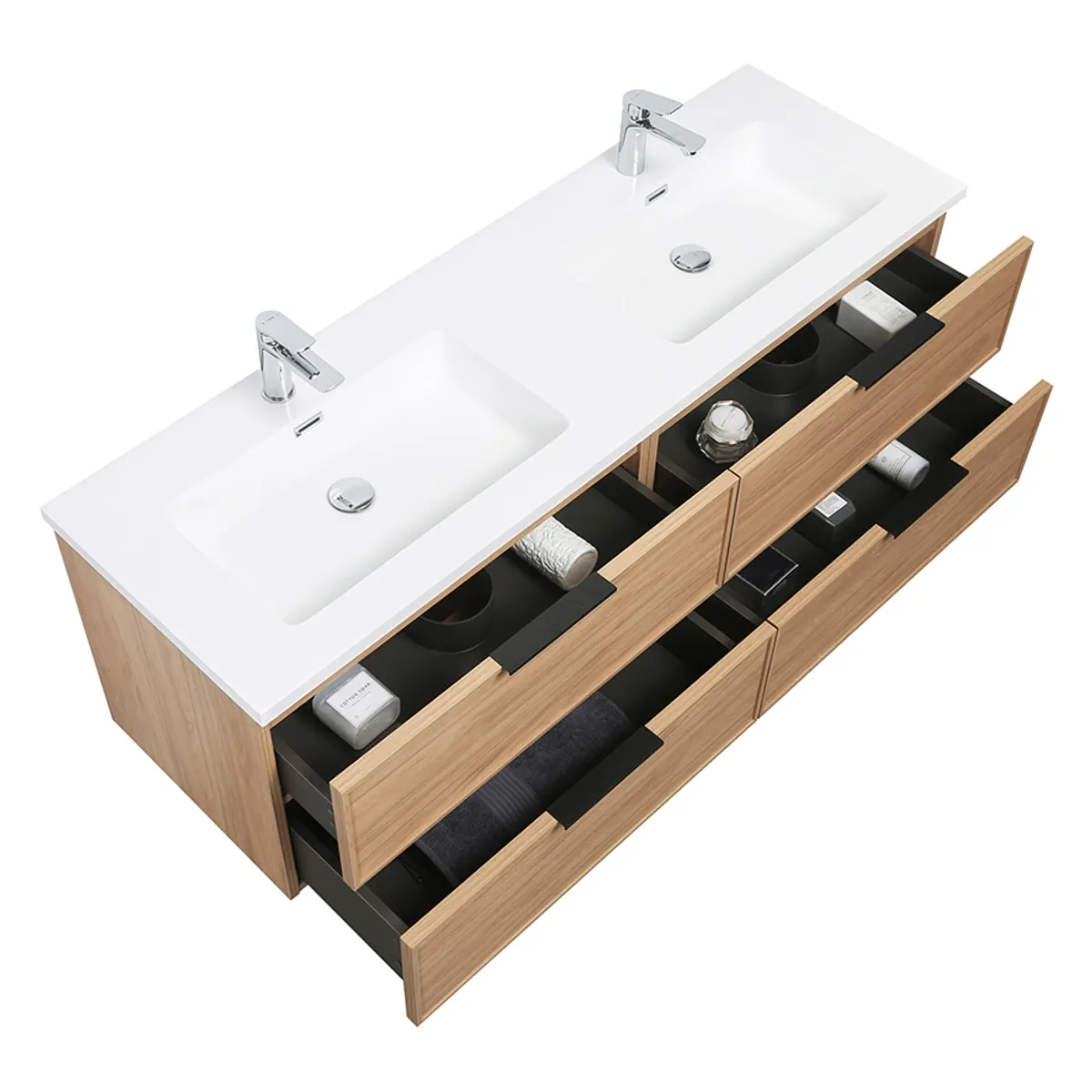 Badnor Melissa 150cm mbl.pk (97640) Sissel speil m/lys