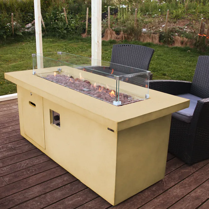 Hovedbilde Arctic A-702 gassdrevet peisbord, ANTIQUE BEIGE