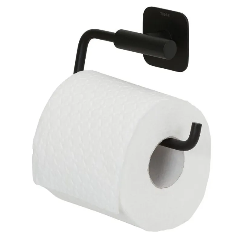 Tiger Colar toalettrullholder - matt sort