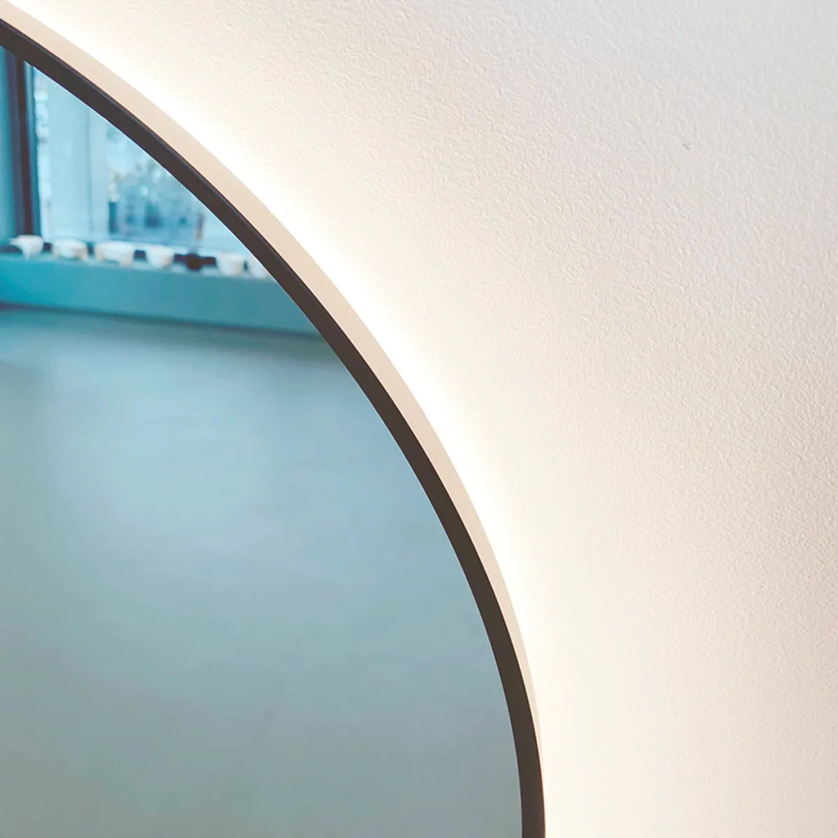 Badnor Melissa 180cm mbl.pk (98730) Sienna speil m/lys