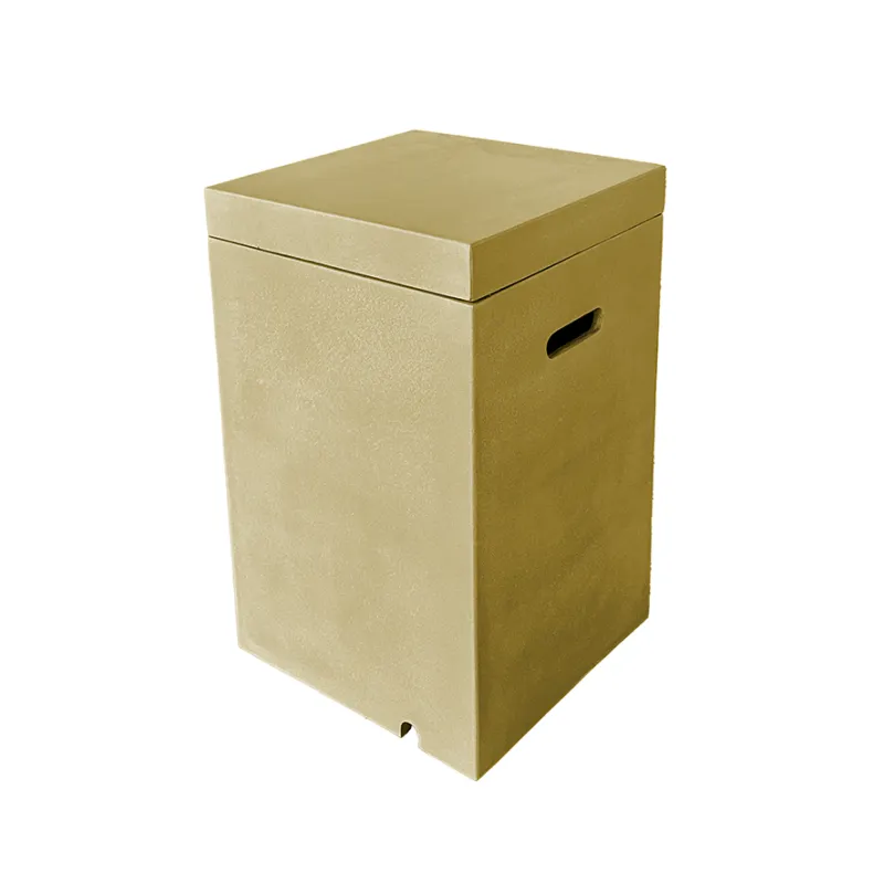 Arctic gasscover, firkantet for 10/ 11kg flaske, ANTIQUE BEIGE