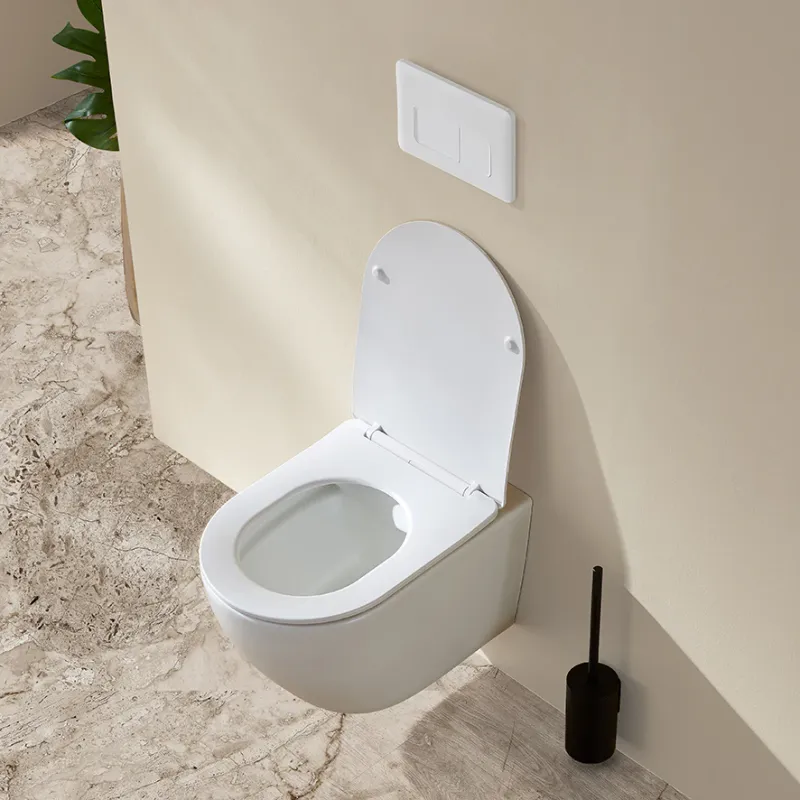 Toalettpakke: Badnor Brindisi / Grohe Rapid SL m/sort betj. plat
