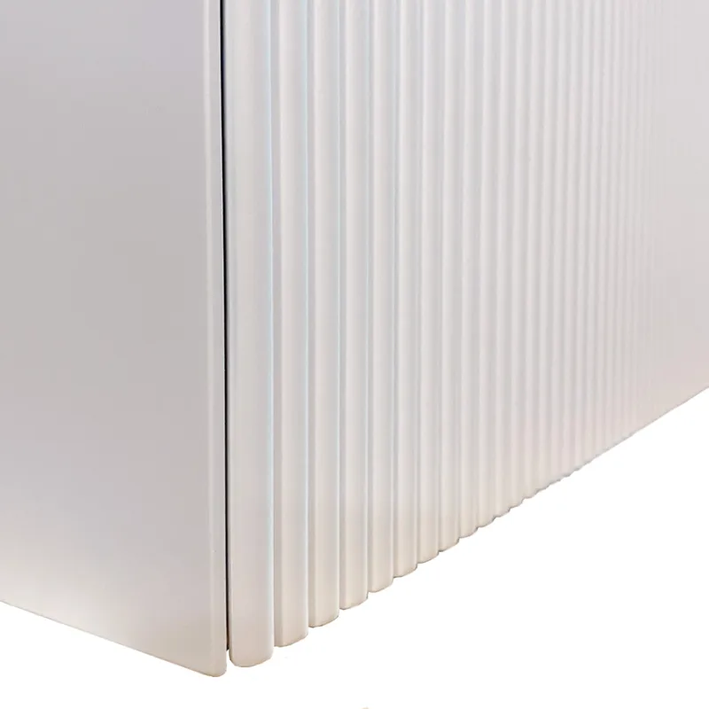 Badnor Merethe 165cm servantskap m/spile-front HVIT MATT