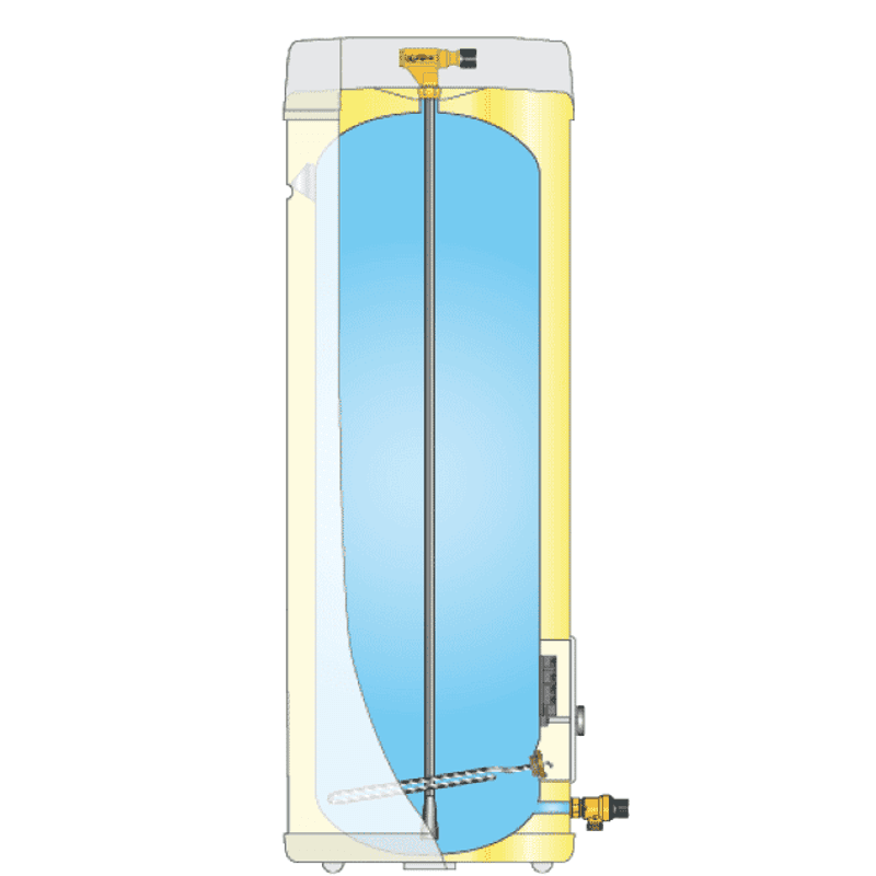 Oso Versa V 100ltr. varmtvannsbereder (2kW)