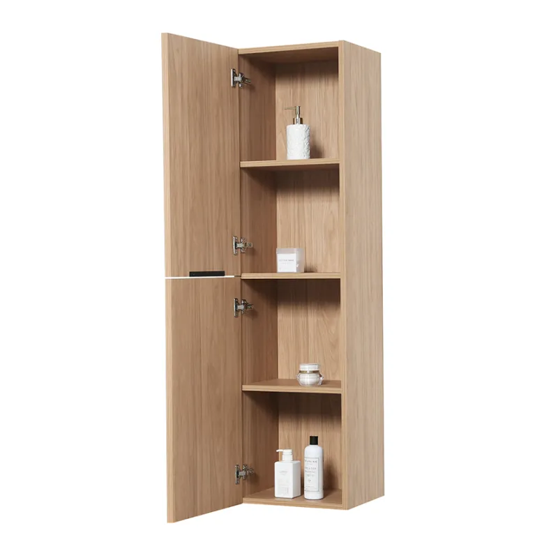 Badnor Melissa 120+40cm mbl.pk m/enkel servant (98411) Sienna speil m/lys