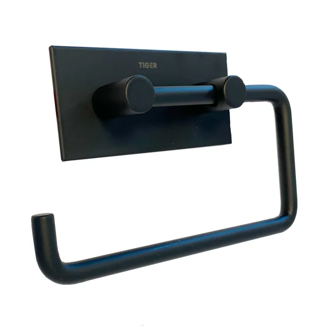 Hovedbilde Tiger Square toalettrullholder - matt sort